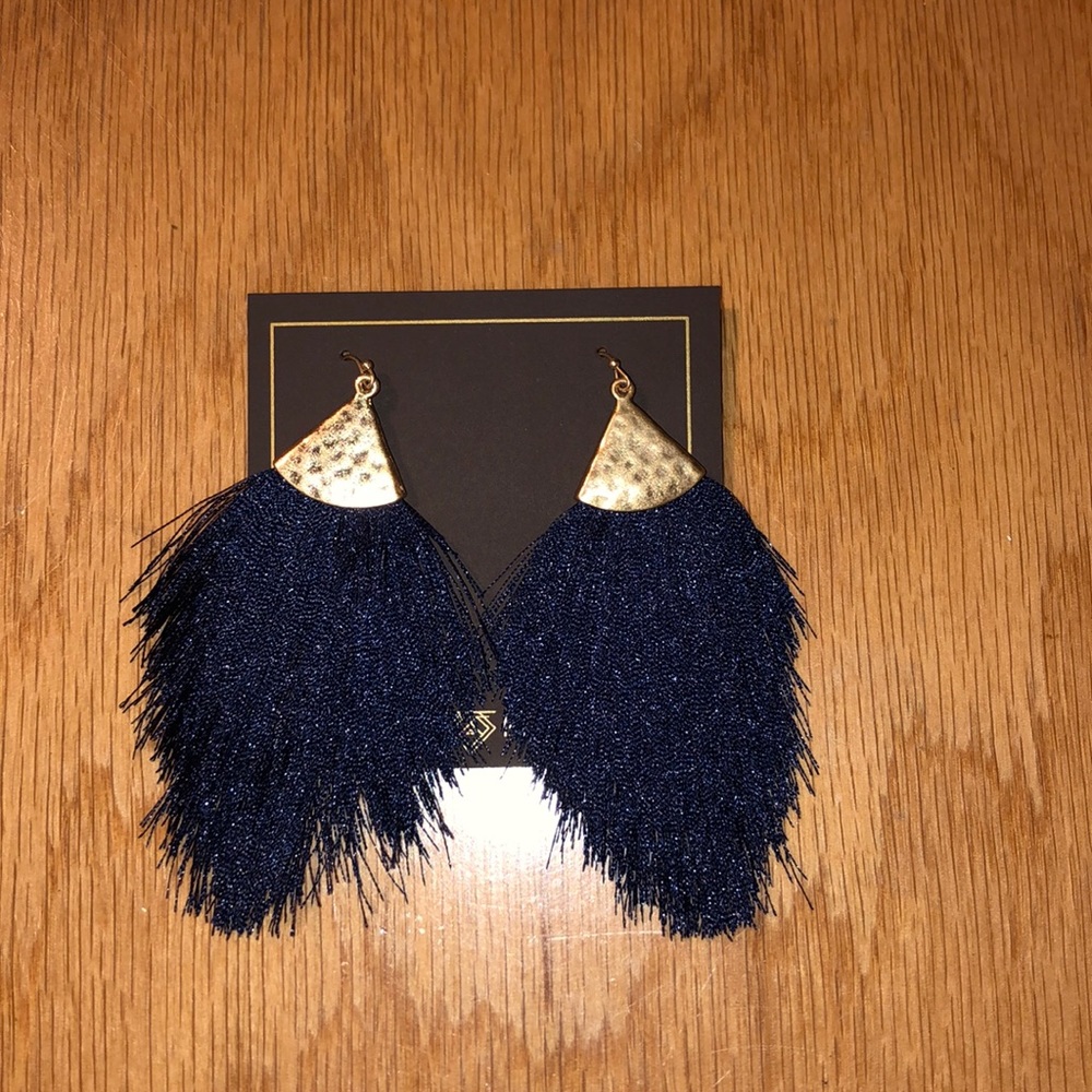 Ann Paige feather earrings